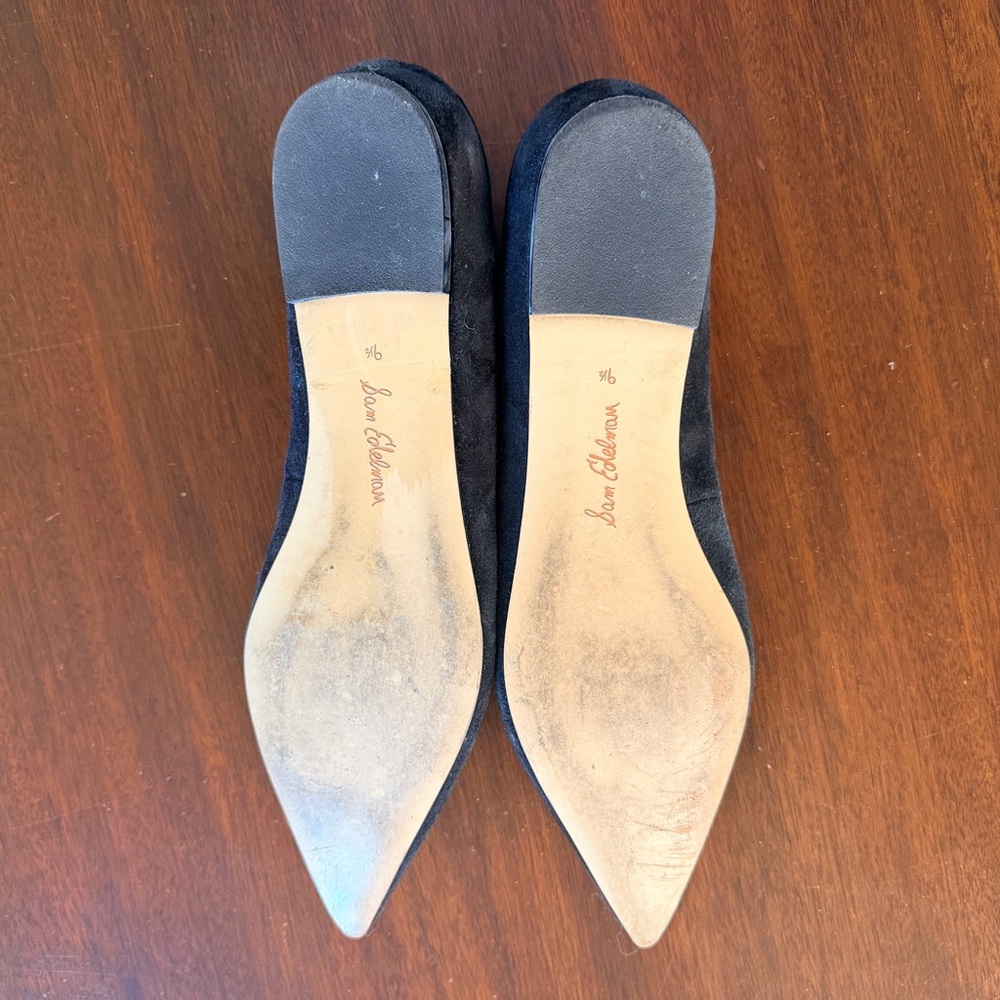 Sam Edelman Elegant Black Suede Women's Shoes 9.5 - Picture 6 of 6